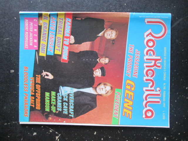 ROCKERILLA 198 1997 THE PRODIGY NICK CAVE TRIBAL DRIFT [G204]