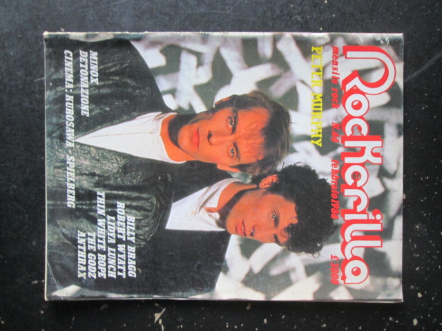 ROCKERILLA 66 1986 PETER MURPHY BILLY BRAGG THE GODS ANTHRAX [G204]