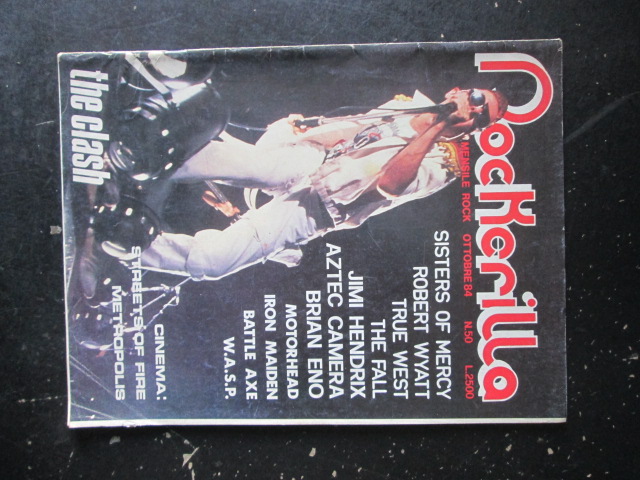 ROCKERILLA 50 1984 ROBERT WYATT JIMI HENDRIX SISTERS OF MERCY [G204]