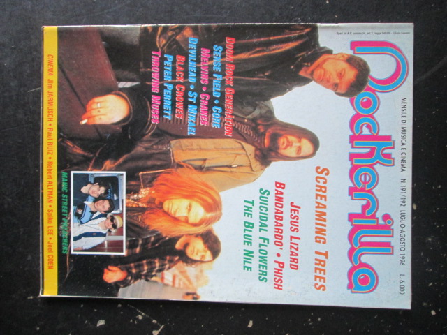 ROCKERILLA 191-192 1996 SCREAMING TREES SENSE FIELD  [G204]