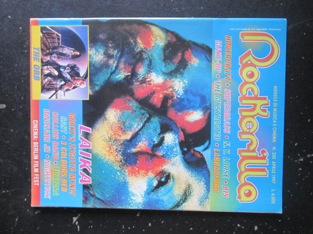 ROCKERILLA 200 1997 HOVERCRAFT THE ORB LAIKA [G204]