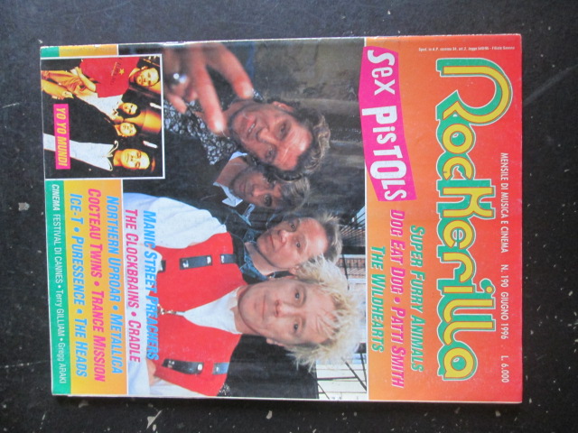 ROCKERILLA 190 1996 SEX PISTOLS YO YO MUNDI [G204]