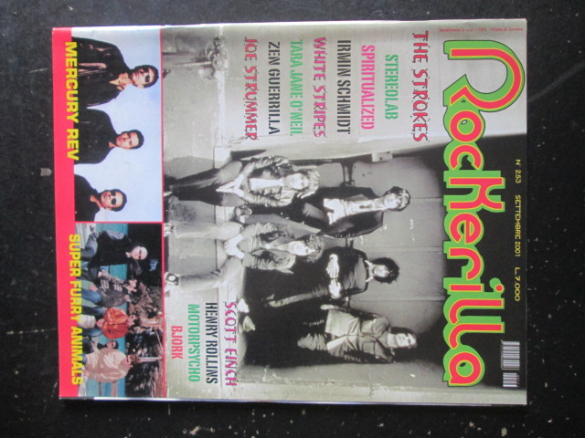 ROCKERILLA 253 2001 THE STROKES SCOTT FINCH MERCURY REV STEREOLAB [G204]