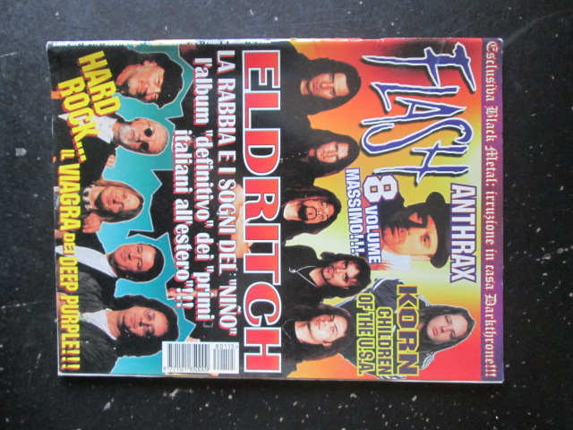 FLASH RIVISTA METAL  115 1996 ANTHRAX KORN ELDRITCH DEEP PURPLE [G204]