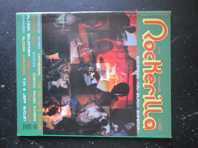 ROCKERILLA 245 2001 FRANKIE SPARO CATHEDRAL RAGE AGAINST THE MACHINE [G204]