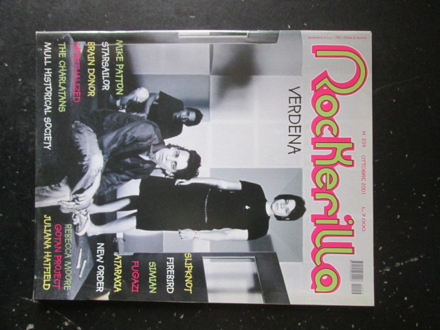 ROCKERILLA 254 2001 MIKE PATTON BRAIN DONOR VERDENA [G204]