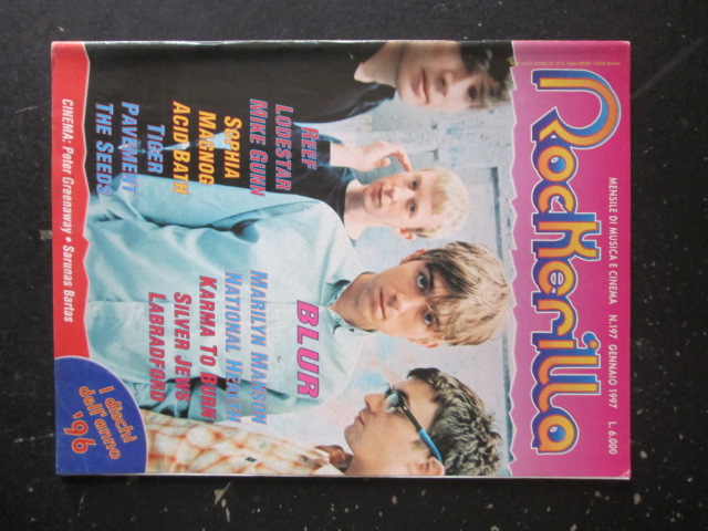 ROCKERILLA 197 1997 MARILYN MANSON BLUR  [G204]