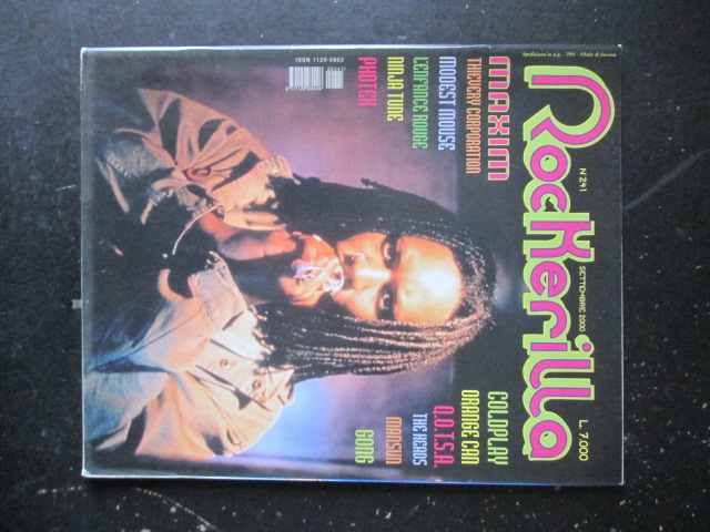 ROCKERILLA 241 2000 COLDPLAY MAXIM COLDPLAY MAXIM [G204]