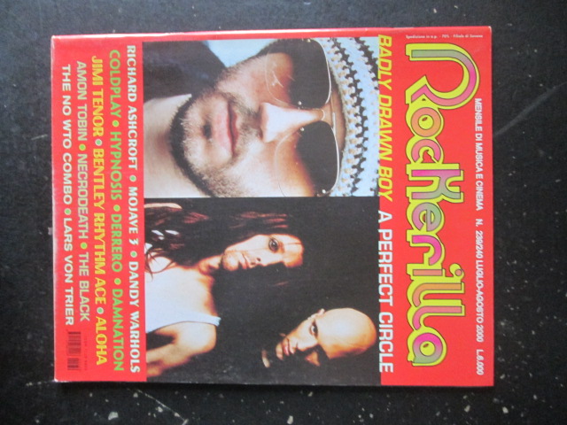 ROCKERILLA 239-240 2000 RICHARD ASHCROFT COLDPLAY [G204]