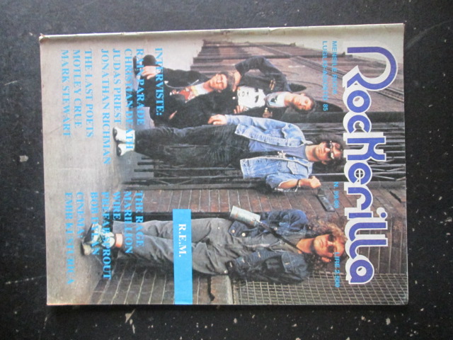 ROCKERILLA 59-60 1985 RAIN PARADE REM JUDAS PRIEST [G204]