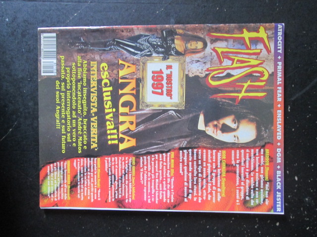 FLASH RIVISTA METAL  108 1998 ATROCITY PRIMAL FEAR ENSLAVED DGM [G205]
