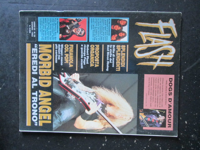 FLASH RIVISTA METAL  53 1993  BLIND GUARDIAN ROBERT PLANT KISS [G205]