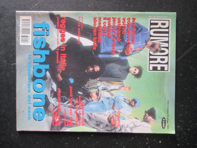 RUMORE 16 1993  FISHBONE SPLEEN ROCK BALCK SABBATH [G205]