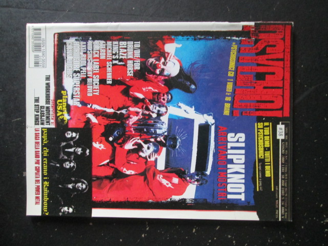 PSYCHO! RIVISTA METAL  38 2000  SLIPKNOT DRUNK HORSE [G205]
