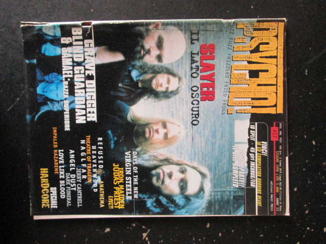 PSYCHO! RIVISTA METAL  17 1998  SLAYER IRON MAIDENBLIND GUARDIAN [G205]