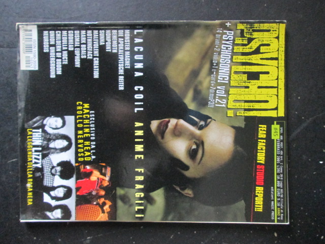 PSYCHO! RIVISTA METAL  45 2001  MONSTER MAGNET THIN LIZZY [G205]