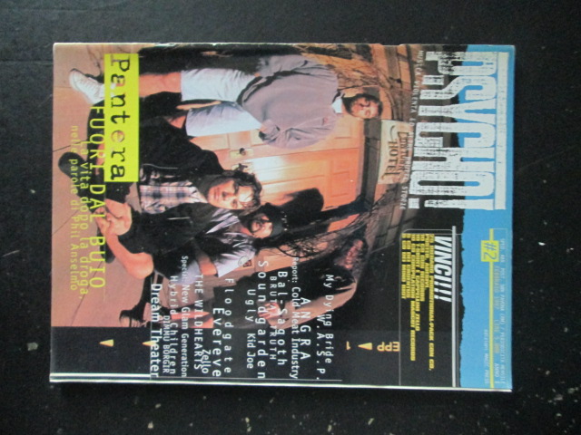 PSYCHO! RIVISTA METAL  2 1997  PANTERA SOUNDGARDEN DREAM THEATER [G205]