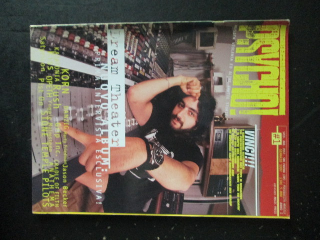 PSYCHO! RIVISTA METAL  1 1997  DREAM THEATER KORN [G205]