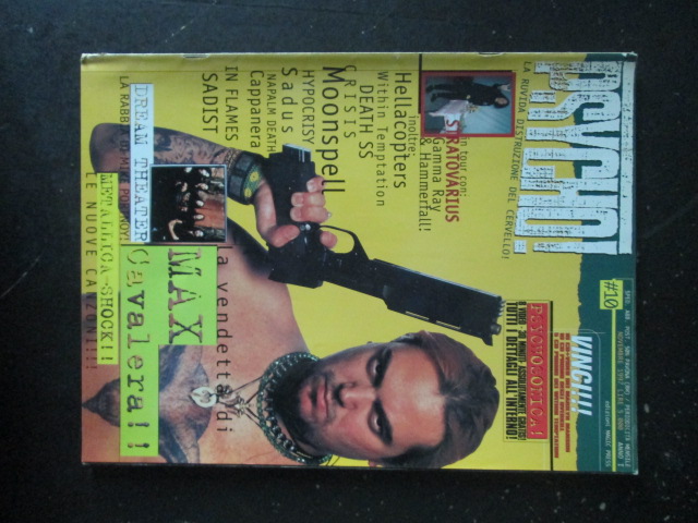 PSYCHO! RIVISTA METAL  10 1997  STRATOVARIUS MOONSPEEL DREAM THEATER [G205]