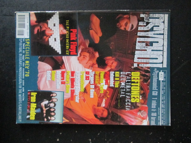 PSYCHO! RIVISTA METAL  37 2000  IRON MAIDEN PINK FLOYD DRAKKAR [G205]