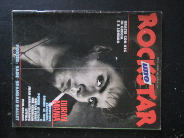 ROCKSTAR UNO 57 1985  DURAN DURAN SIMON LE BON BRYAN FERRY [G205]