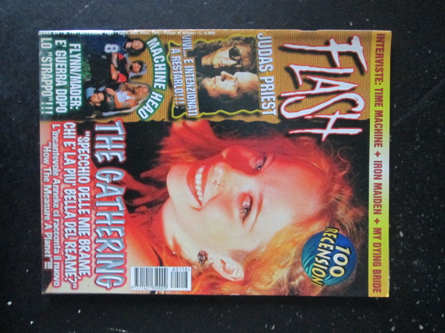 FLASH RIVISTA METAL  118 1998 THE GATHERING MACHINE HEAD JUDAS PRIEST [G206]