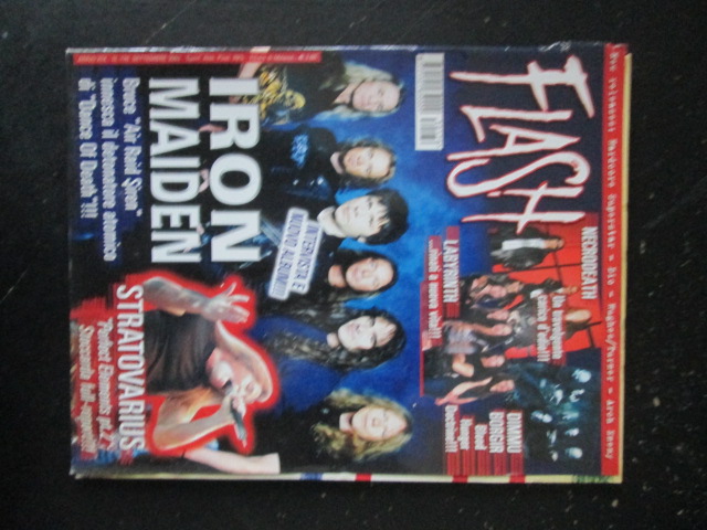 FLASH RIVISTA METAL  176 2003 IRON MAIDEN DIMMU BORGIR LABYRINTH [G206]