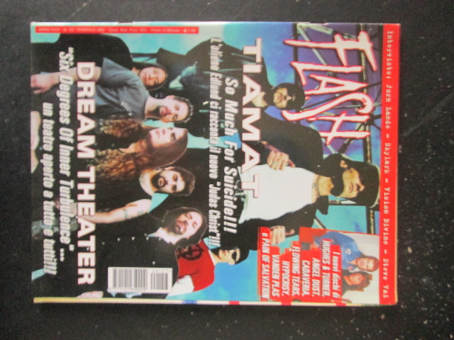 FLASH RIVISTA METAL  157 2002 DREAM THEATER TIAMAT ANGEL DUST [G206]
