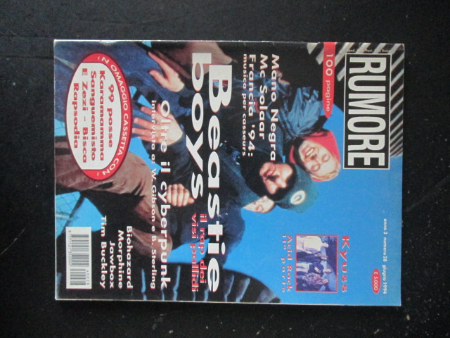 RUMORE 28 1994 BEASTIE BOYS 99 POSSE BIOHAZARD [G206]