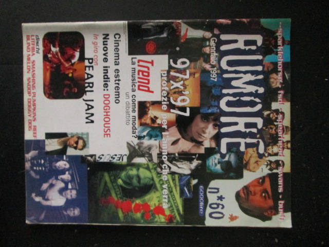 RUMORE 60 1997 DOGHOUSE PEARL JAM LIFIBA [G206]