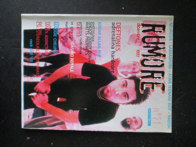 RUMORE 71 1997 DEFTONES EDGAR ALLAN POE SNOOP DOGGY DOG [G206]