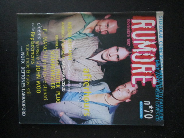 RUMORE 70 1997 JOHN WOO FU MANCHU [G206]