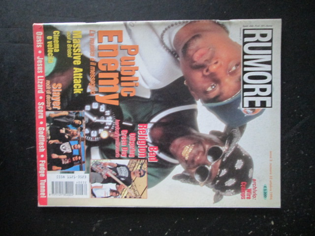 RUMORE 32 1994 WIRE CRAMPS PUBLIC ENEMY MASSIVE ATTACK [G206]