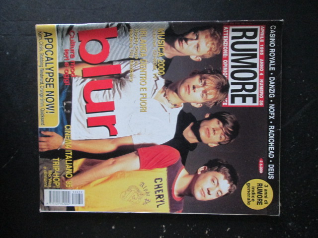 RUMORE 39 1995 BLUR RODDY DOYLE MODENA CITY RAMBLERS [G206]