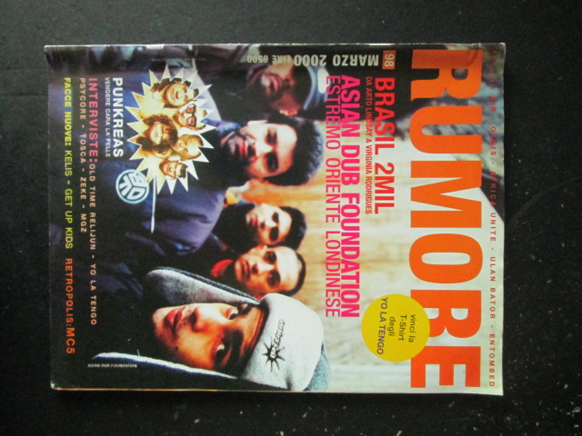 RUMORE 98 2000 OLD TIME RELIJUN OASIS [G206]