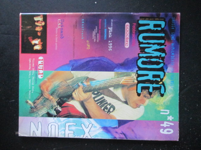 RUMORE 49 1996 RAMONES INSERTO PULP [G206]