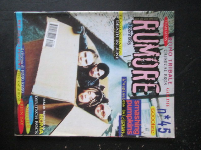 RUMORE 45 1995 SMASHING PUMPKINS RED HOT CHILI PEPPERS [G206]