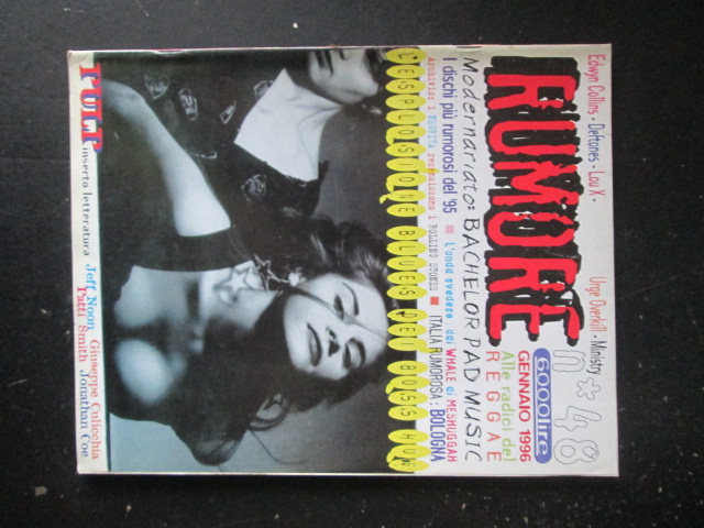 RUMORE 48 1996 JEFF NOON GIUSEPPE CULICCHIA PATTI SMITH [G206]