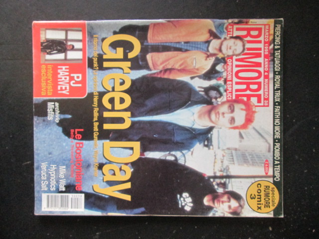 RUMORE 38 1995 PJ HARVEY LE BOSTONIANE MIKE WATT [G206]