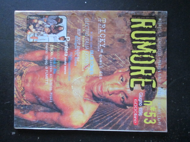 RUMORE 53 1996 ASH E BIS GRANDMASTERFLASH TRICKY PANTERA [G206]