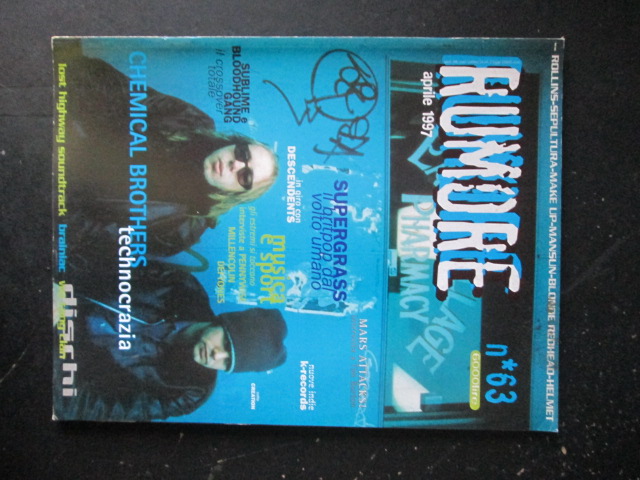 RUMORE 63 1997 SUPERGRASS BLOODHOUND GANG DESENDENTS [G206]