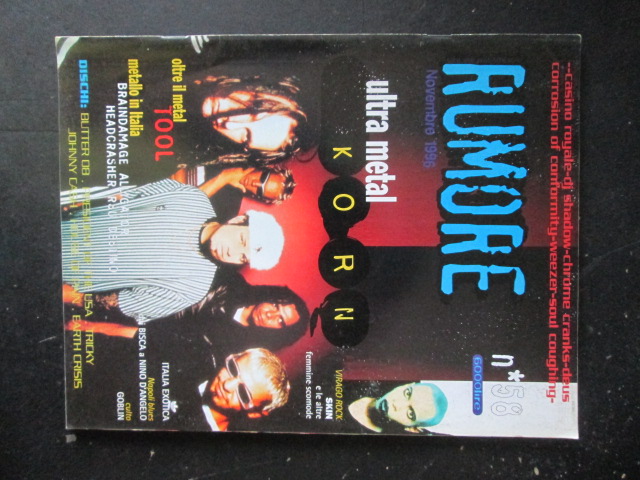 RUMORE 58 1996 BRAINDAMAGE ALLIGATOR HEADCRASHER RSU DESTINO [G206]