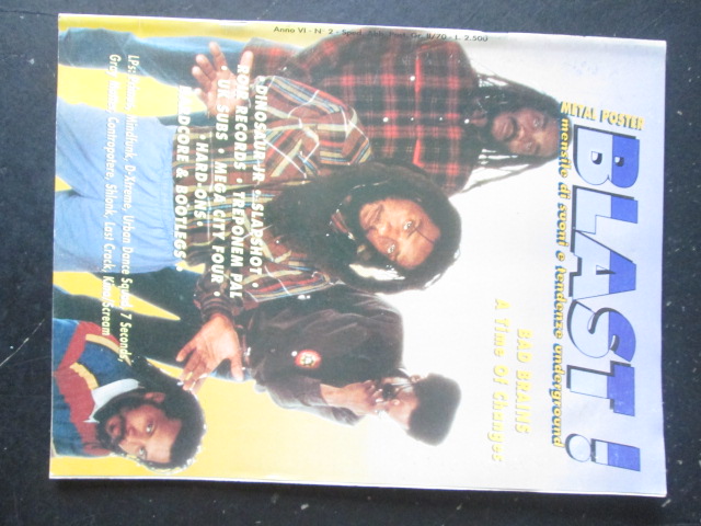 BLAST ! 2 1991 BAD BRAINS DINOSAUR JR [G207]