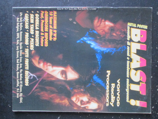 BLAST ! 7 1991 VOIVOD GORILLA BISCUITS [G207]