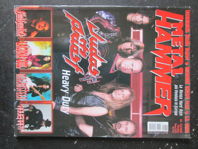 METAL HAMMER 10 2002 HEAVY DUTY LACUNA COIL JUDAS PRIEST [G207]