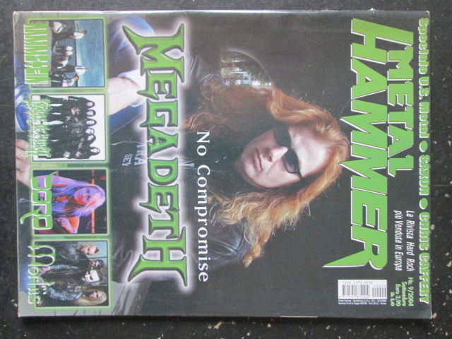 METAL HAMMER 9 2004 MEGADETH MORTIIS [G207]