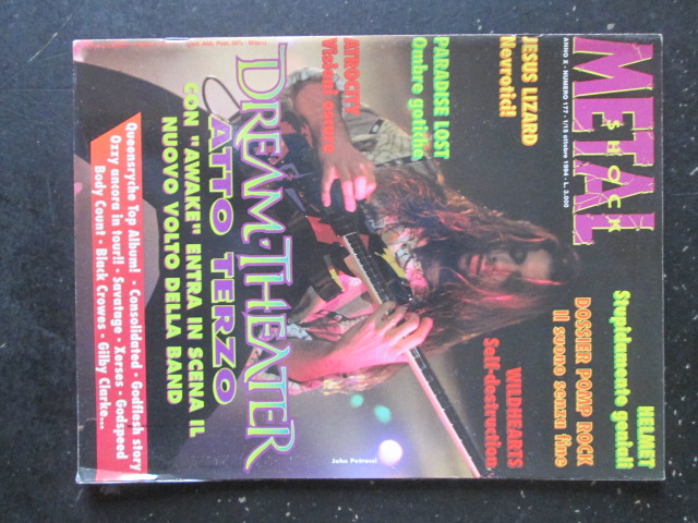 METAL SHOCK 177 1994 JESUS LIZARD PARADISE LOST DREAM THEATER [G207]