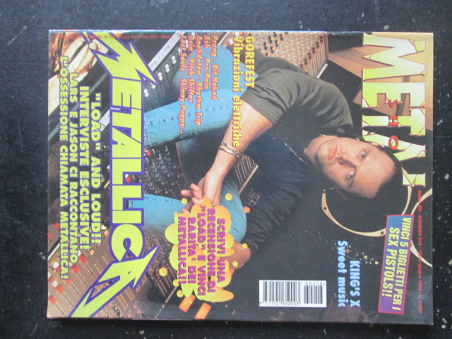 METAL SHOCK 218 1996 METALLICA GOREFEST PRONG [G207]