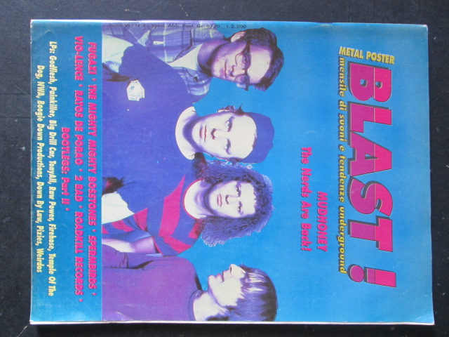 BLAST! 4  1991 THE MIGHTY MIGHTY BOSSTONES FUGAZIFUGAZI VIO - LENCE [G208]