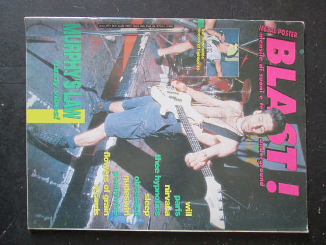 BLAST! 3 1993 NIRVANA MURPHY'S LAW [G208]
